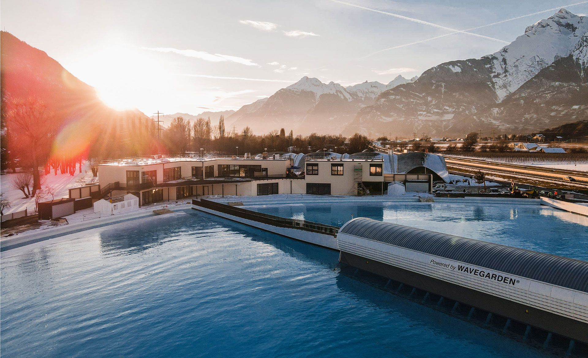Wavegarden - Alaia Bay in the heart of the Swiss Alps